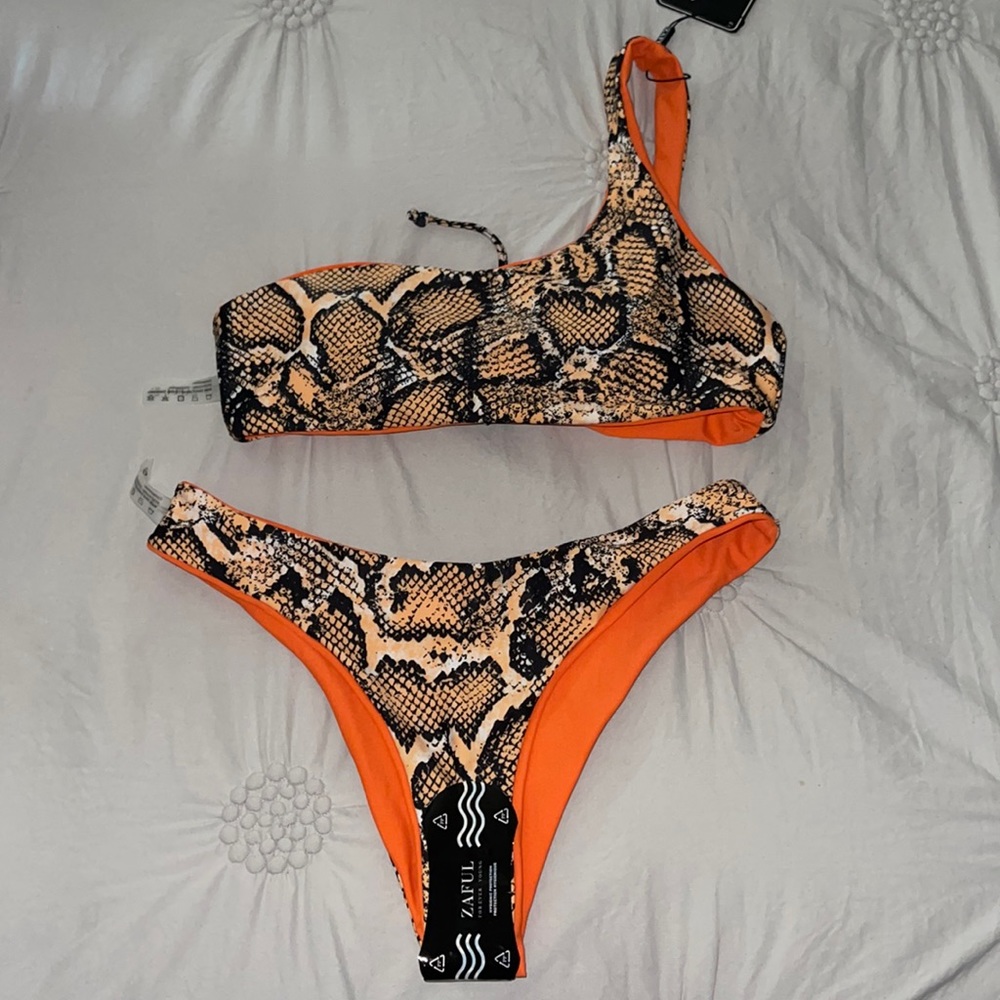 Zaful Interchange Swim Suit